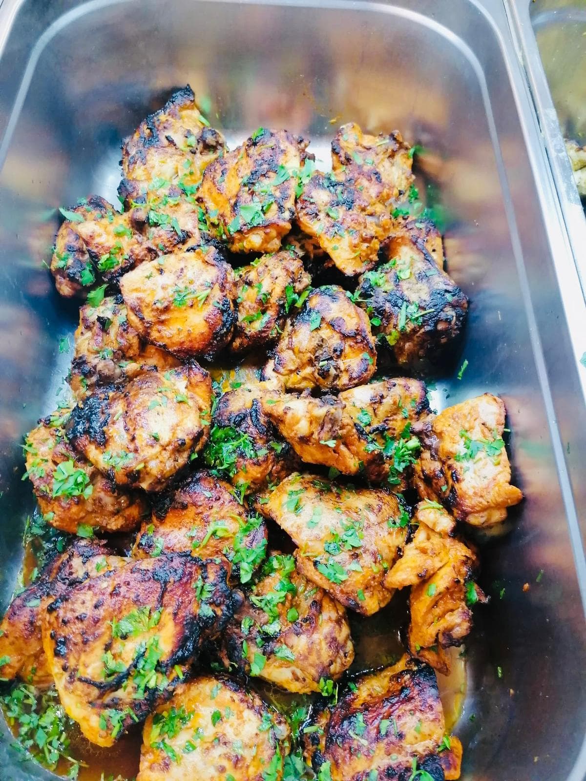 Chargrilled tandoori chicken